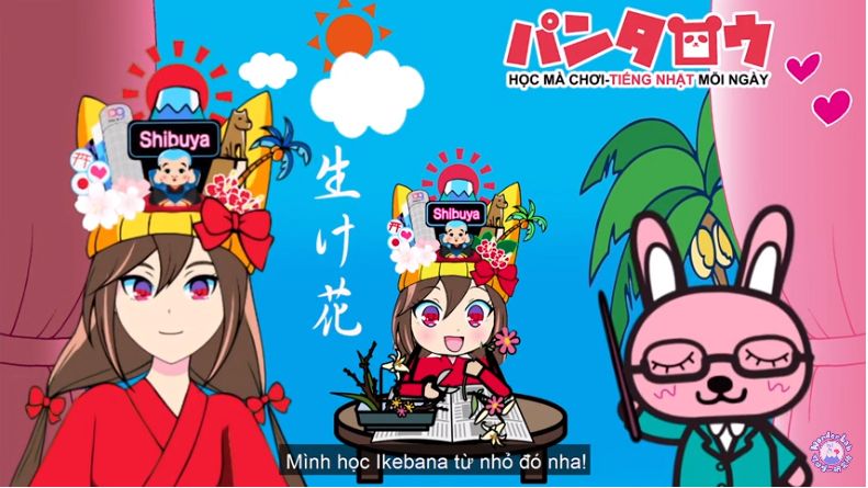 học tiếng Nhật cùng Pantarou